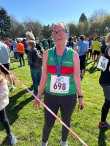 Clare completes the Regency 10k